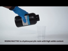 Желтая термореактивная поли кислота акриловой смолы гидроксила с растворителем PMA